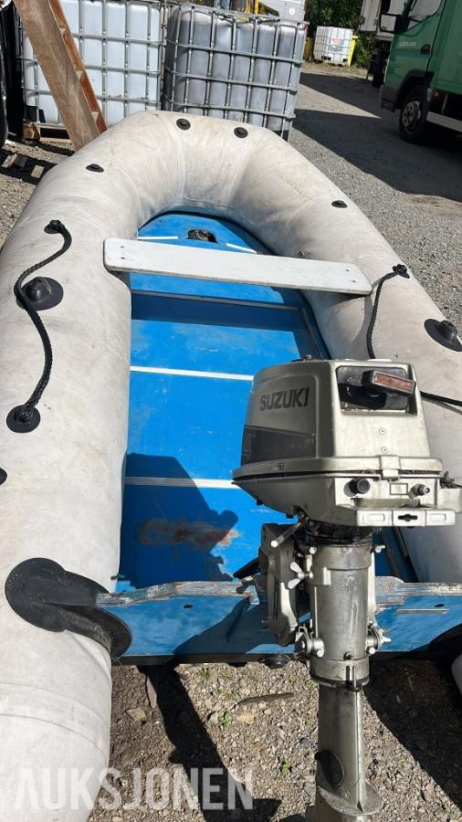 Zodiac Zoom 310 S gummibåt med Suzuki 4 hk